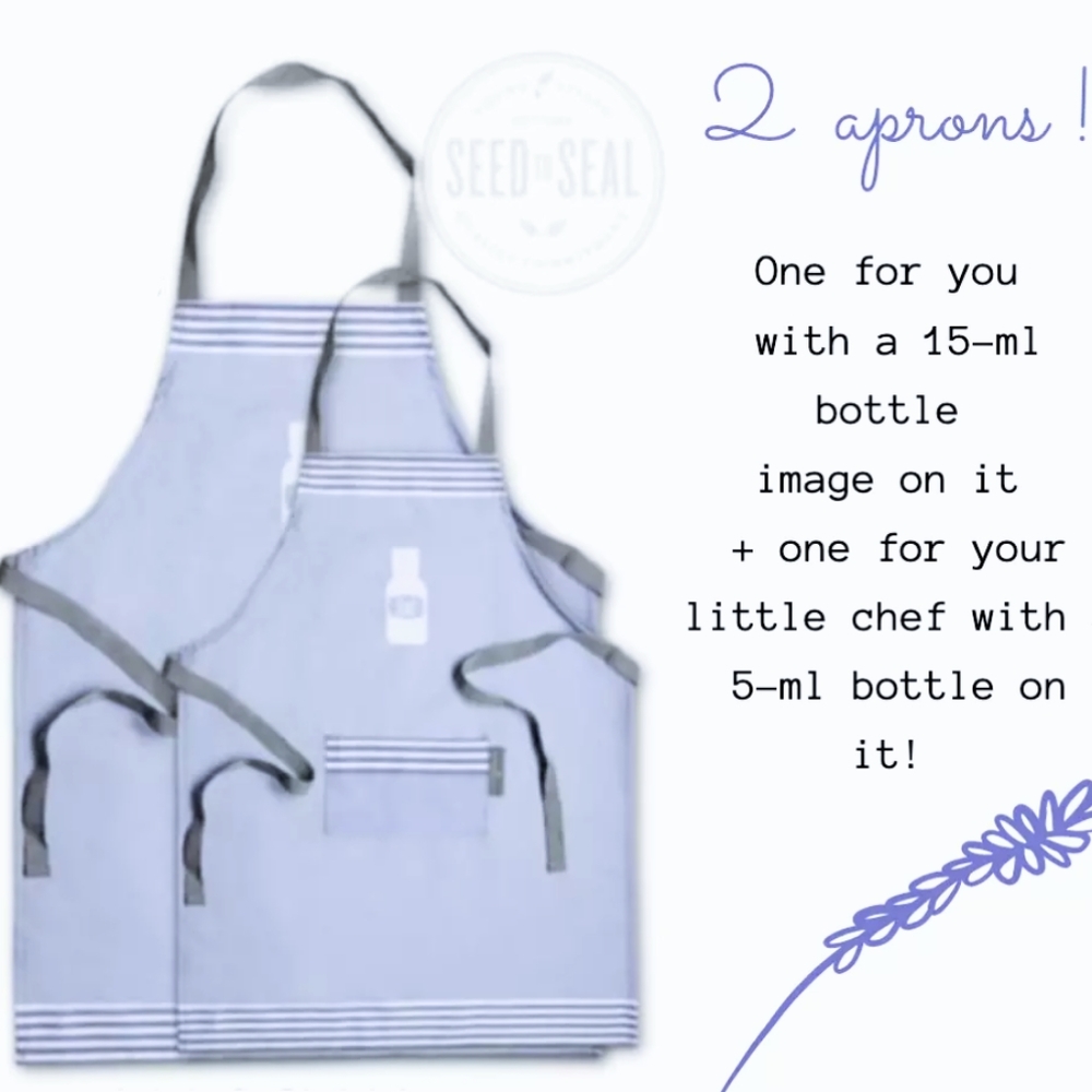Young Living Adult / Child Apron Set